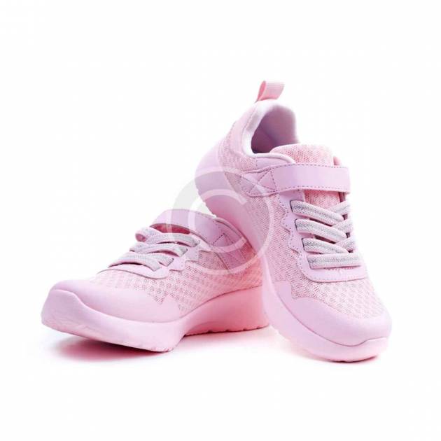 Pink sneakers