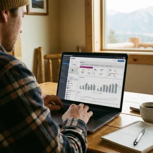 Coach che programma tabelle su Trainingpeaks