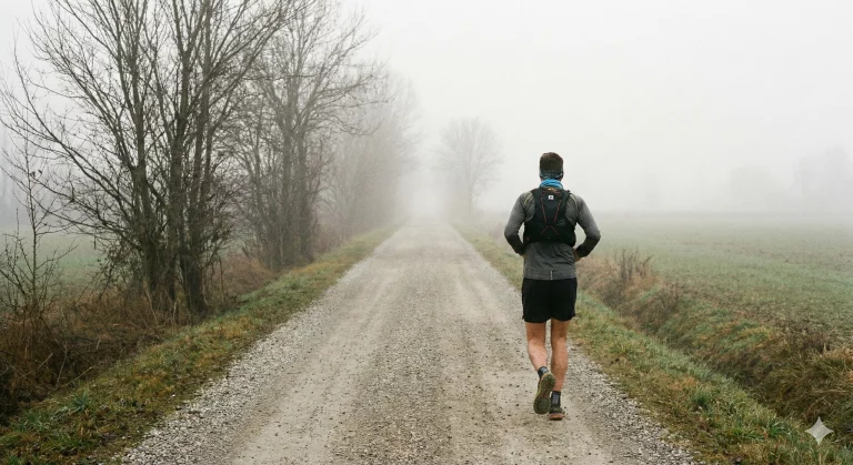 Allenamento corsa lenta invernale costruzione aerobica